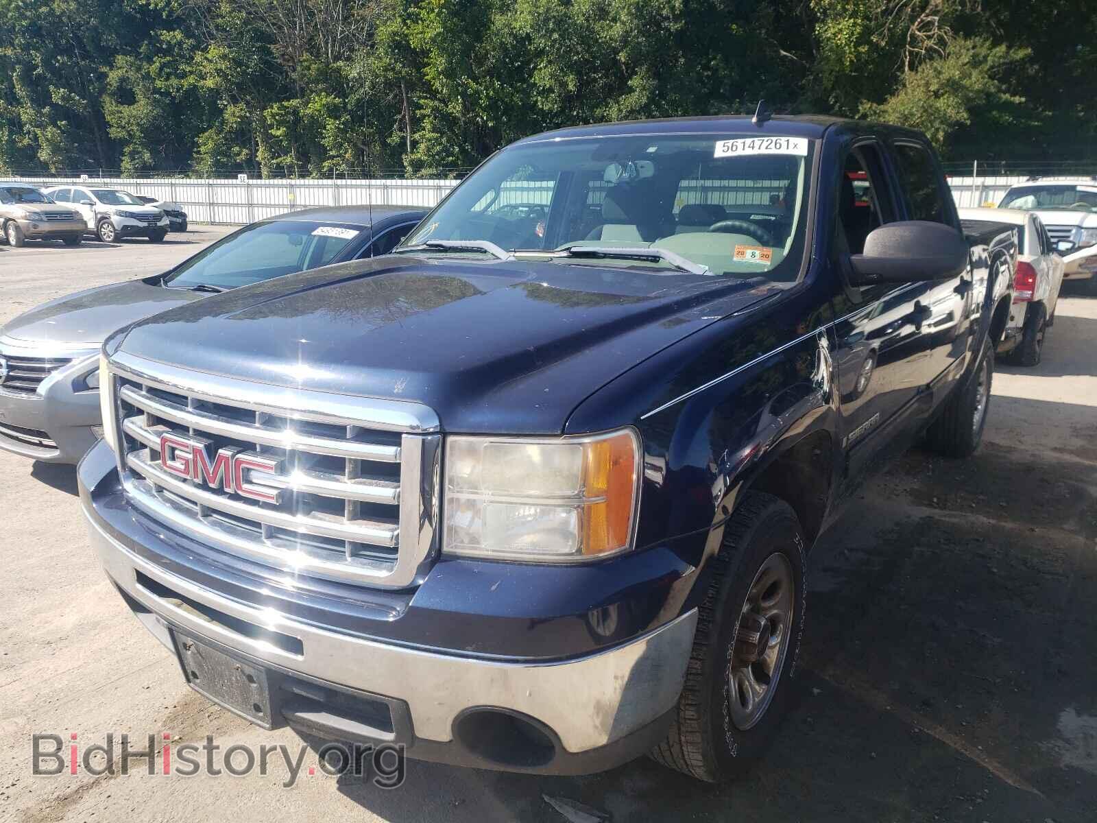 2009 GMC SIERRA - VIN: 3GTEC13CX9G216035 - Фото 2