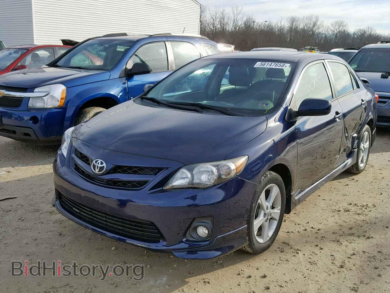 2011 TOYOTA COROLLA BA - VIN: 2T1BU4EE9BC677758 - Фото 2