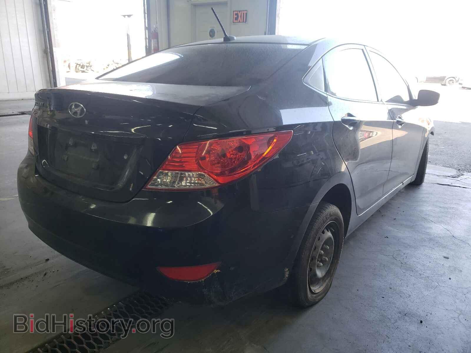 2013 HYUNDAI ACCENT - VIN: KMHCT4AE2DU444397 - Фото 4