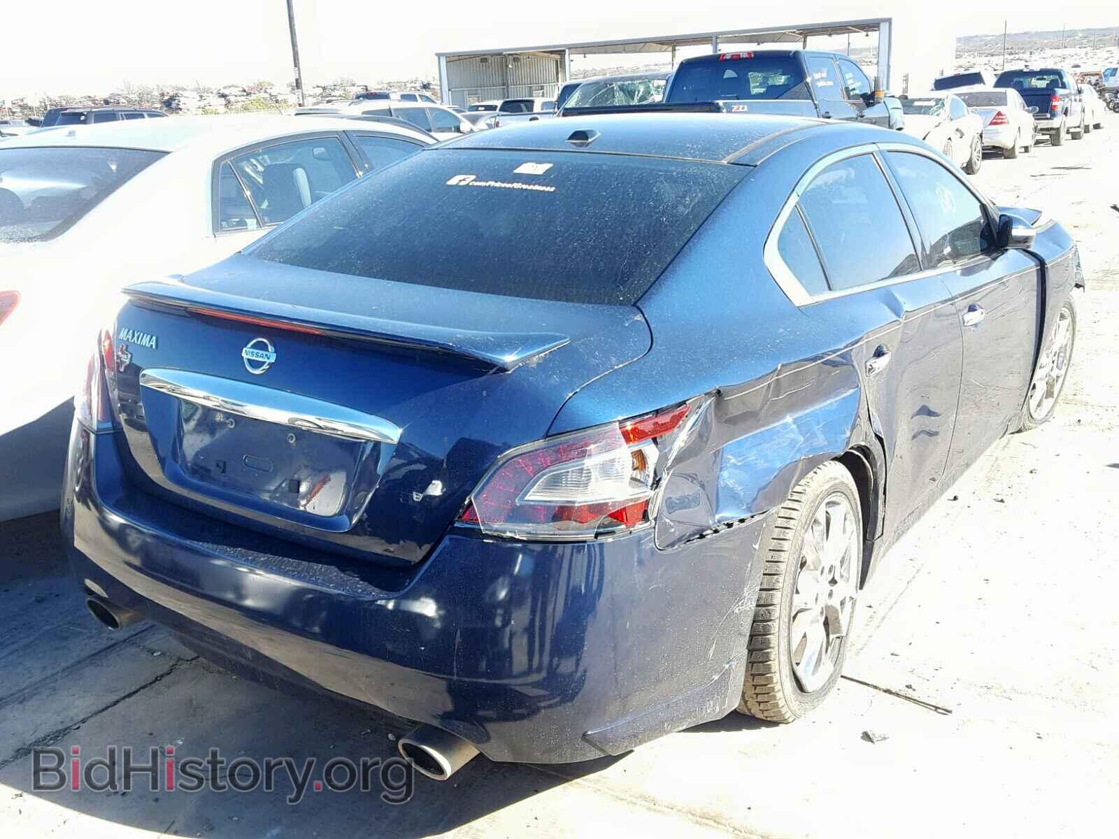 2014 NISSAN MAXIMA S - VIN: 1N4AA5AP1EC434823 - Фото 4