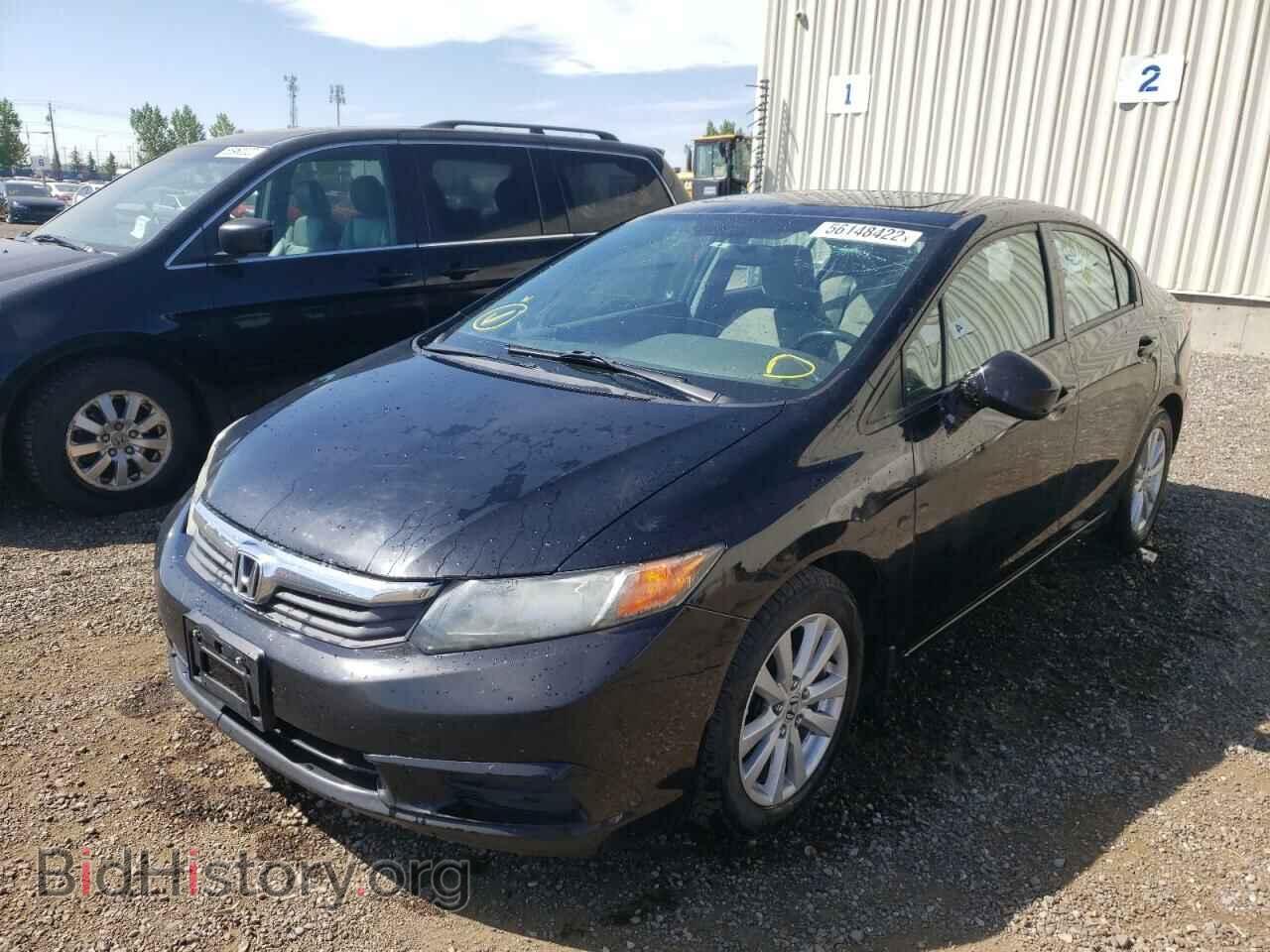 2012 HONDA CIVIC - VIN: 2HGFB2F55CH010513 - Фото 2