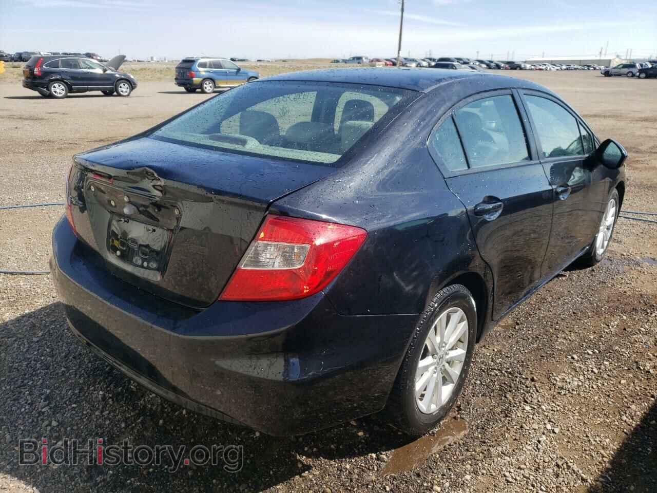 2012 HONDA CIVIC - VIN: 2HGFB2F55CH010513 - Фото 4