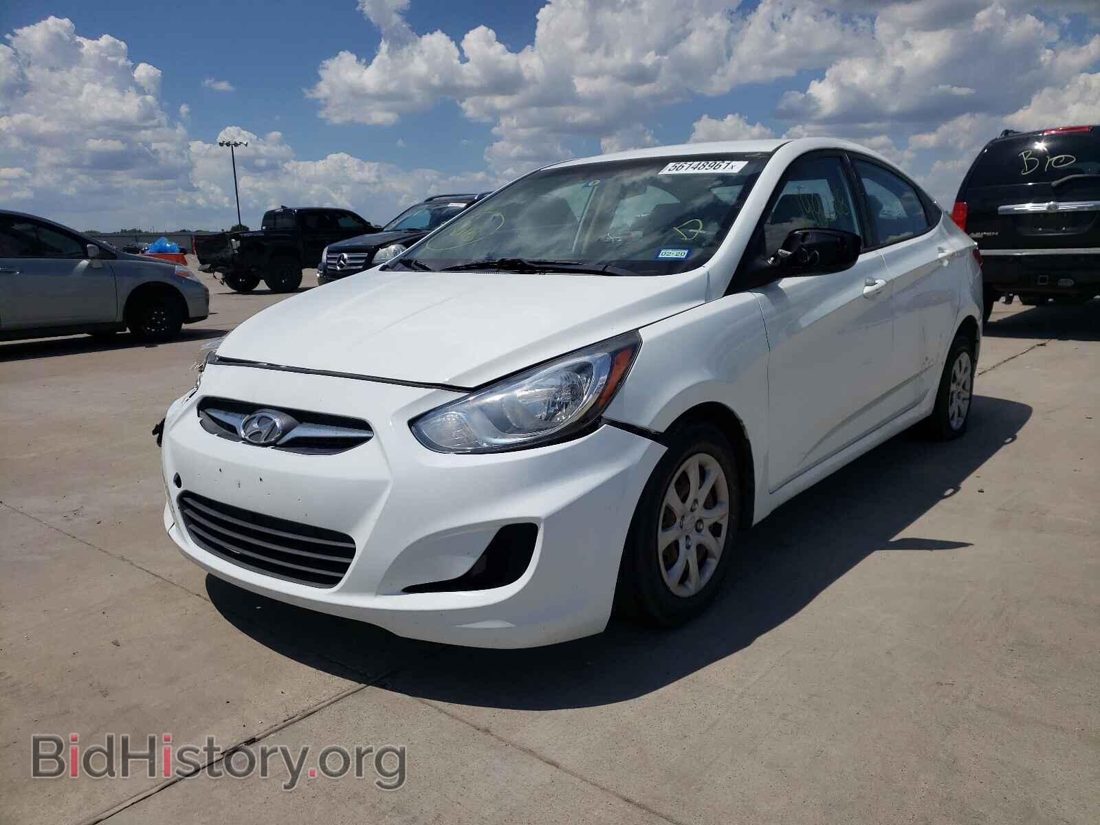2014 HYUNDAI ACCENT - VIN: KMHCT4AE3EU690571 - Фото 2