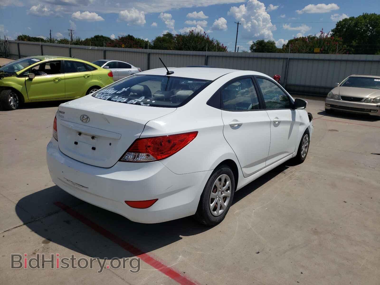 2014 HYUNDAI ACCENT - VIN: KMHCT4AE3EU690571 - Фото 4