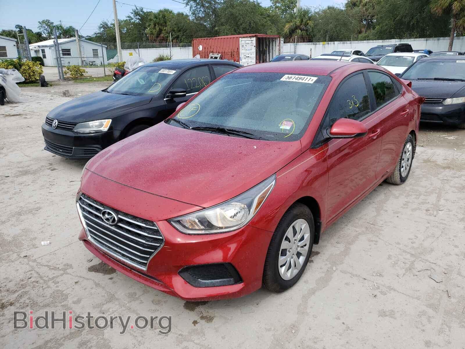 2020 HYUNDAI ACCENT - VIN: 3KPC24A69LE093131 - Фото 2