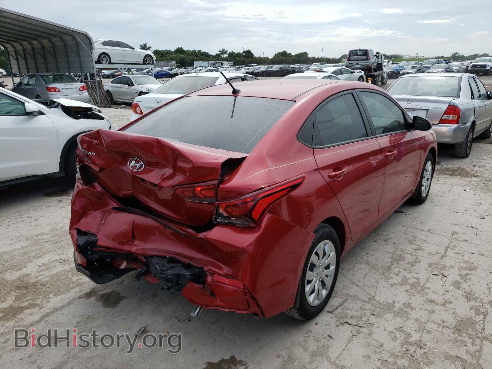2020 HYUNDAI ACCENT - VIN: 3KPC24A69LE093131 - Фото 4