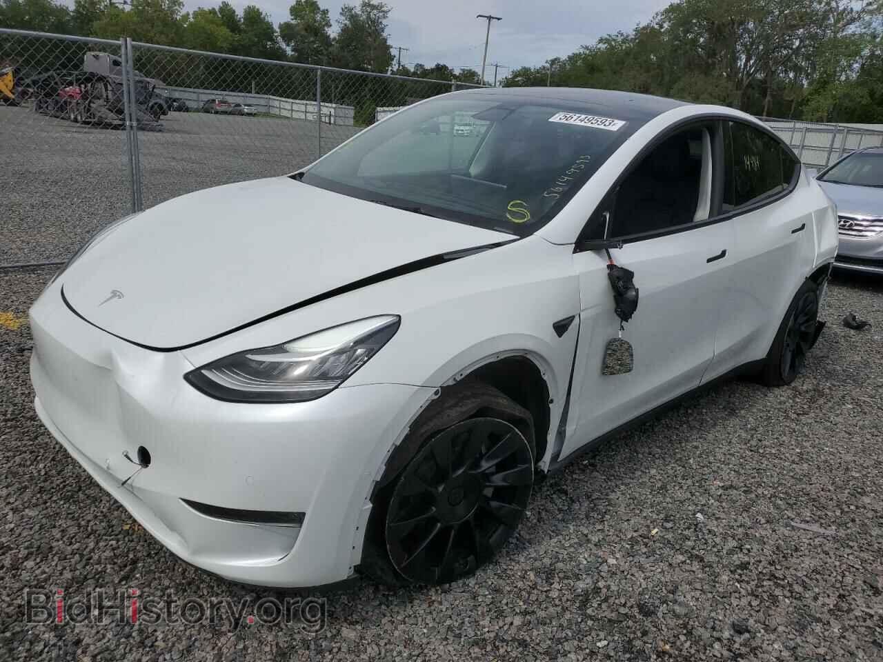 Photo 7SAYGDEE2NF371036 - TESLA MODEL Y 2022