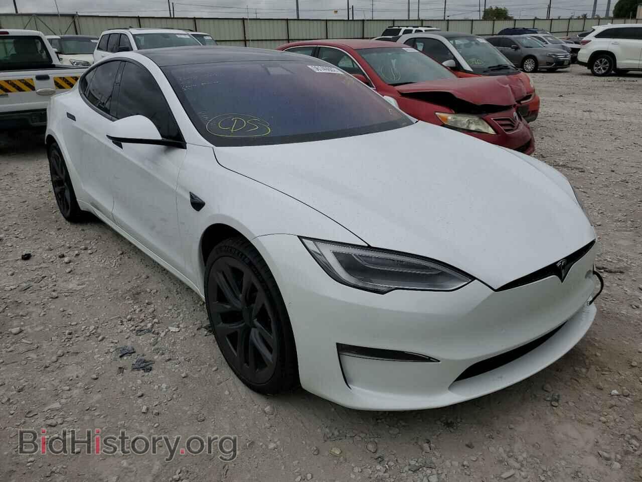 Photo 5YJSA1E57MF432270 - TESLA MODEL S 2021