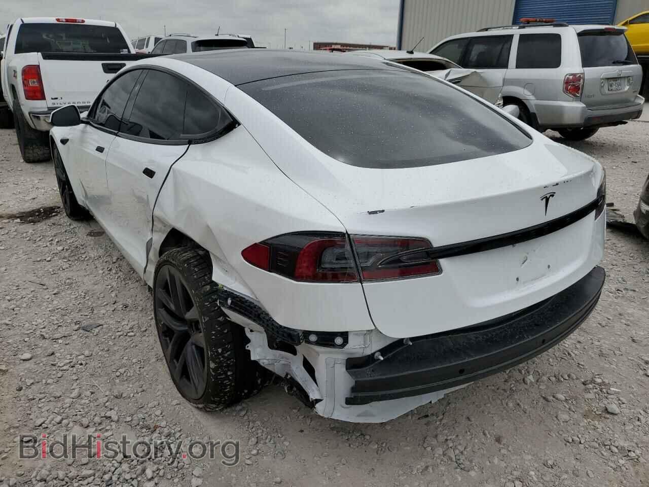2021 TESLA MODEL S - VIN: 5YJSA1E57MF432270 - Фото 3
