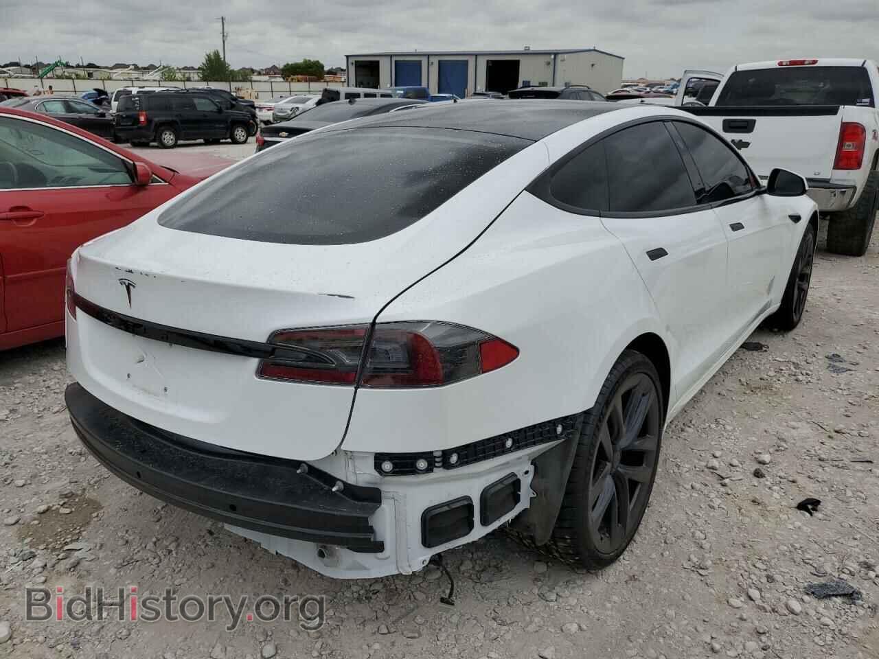 2021 TESLA MODEL S - VIN: 5YJSA1E57MF432270 - Фото 4