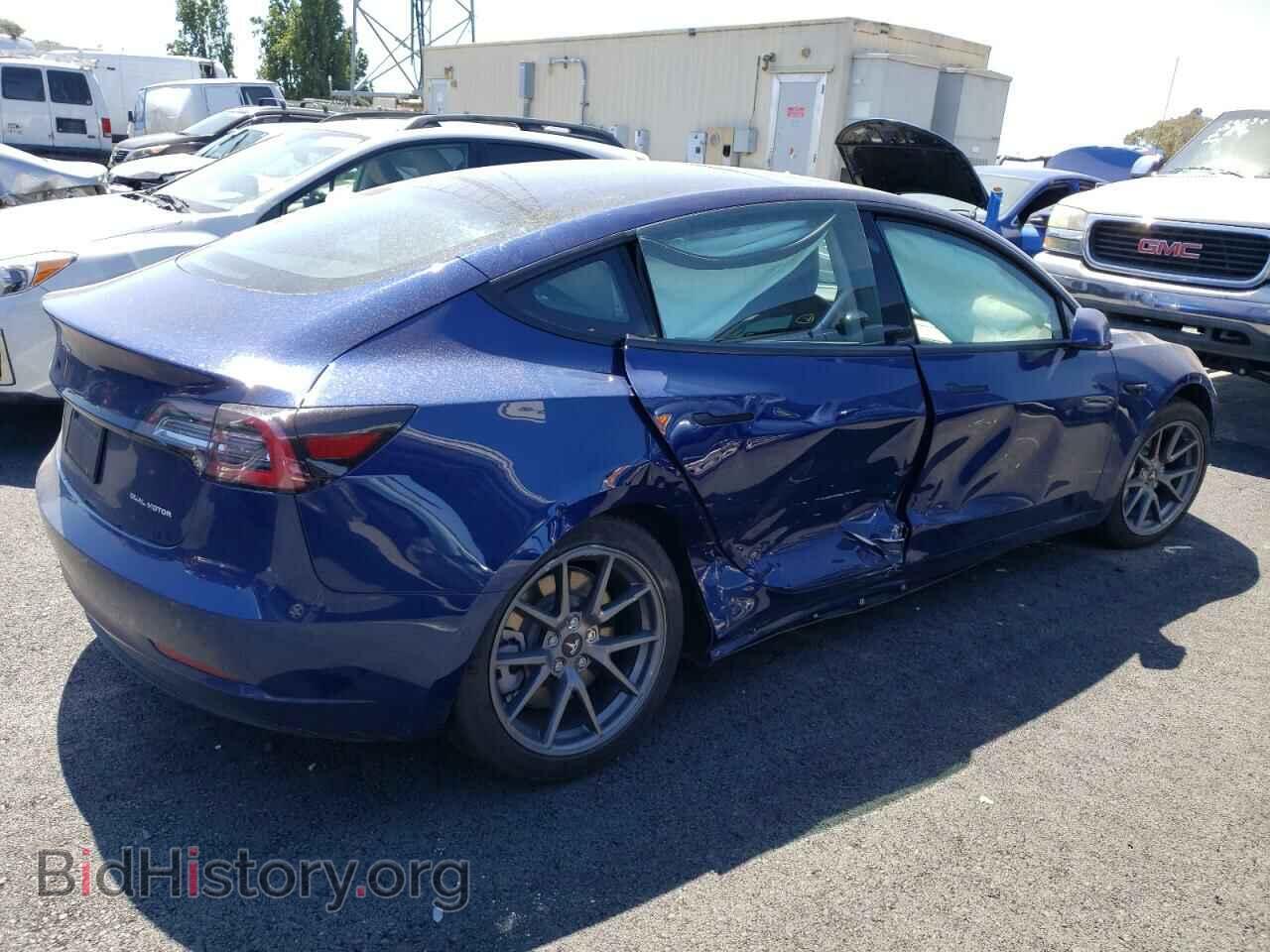 2021 TESLA MODEL 3 - VIN: 5YJ3E1EB1MF937106 - Фото 3