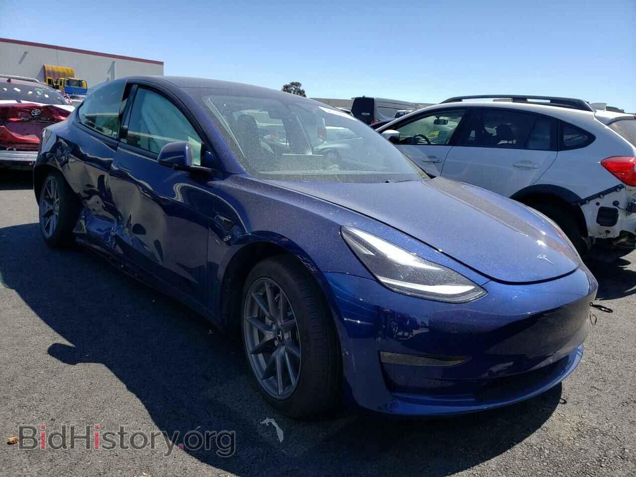 2021 TESLA MODEL 3 - VIN: 5YJ3E1EB1MF937106 - Фото 4
