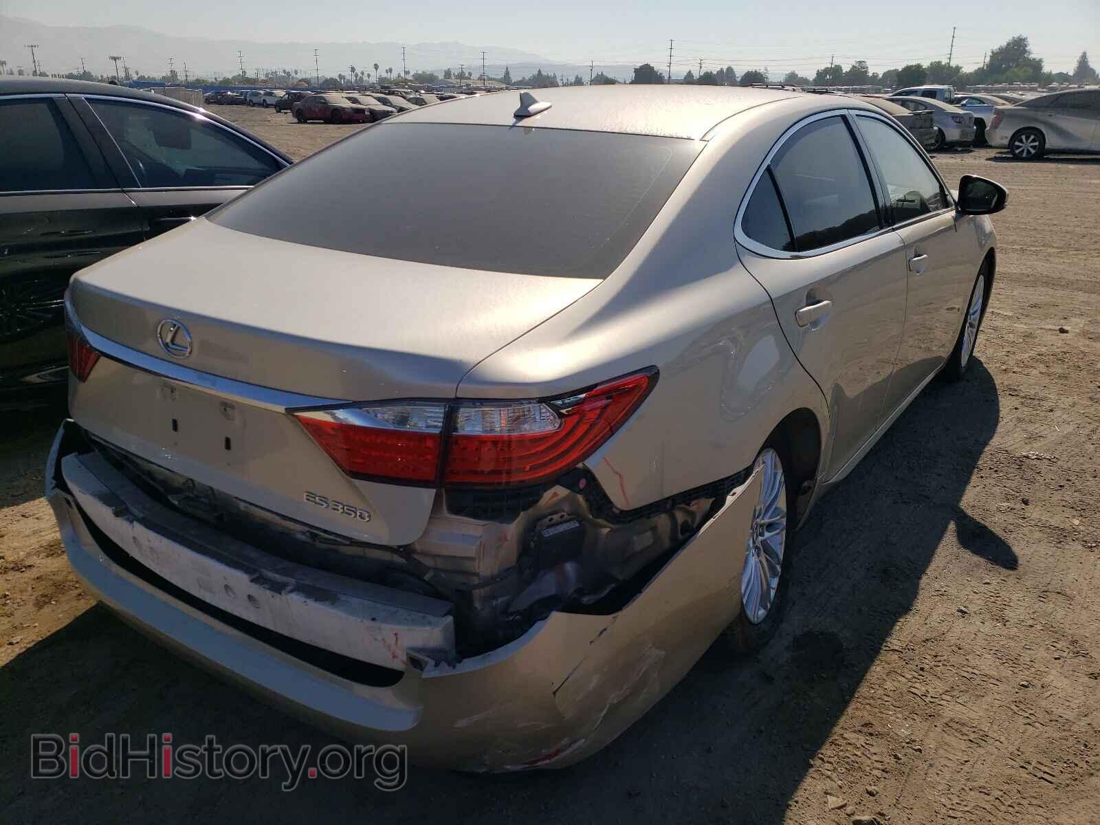 2013 LEXUS ES350 - VIN: JTHBK1GG4D2035404 - Фото 4