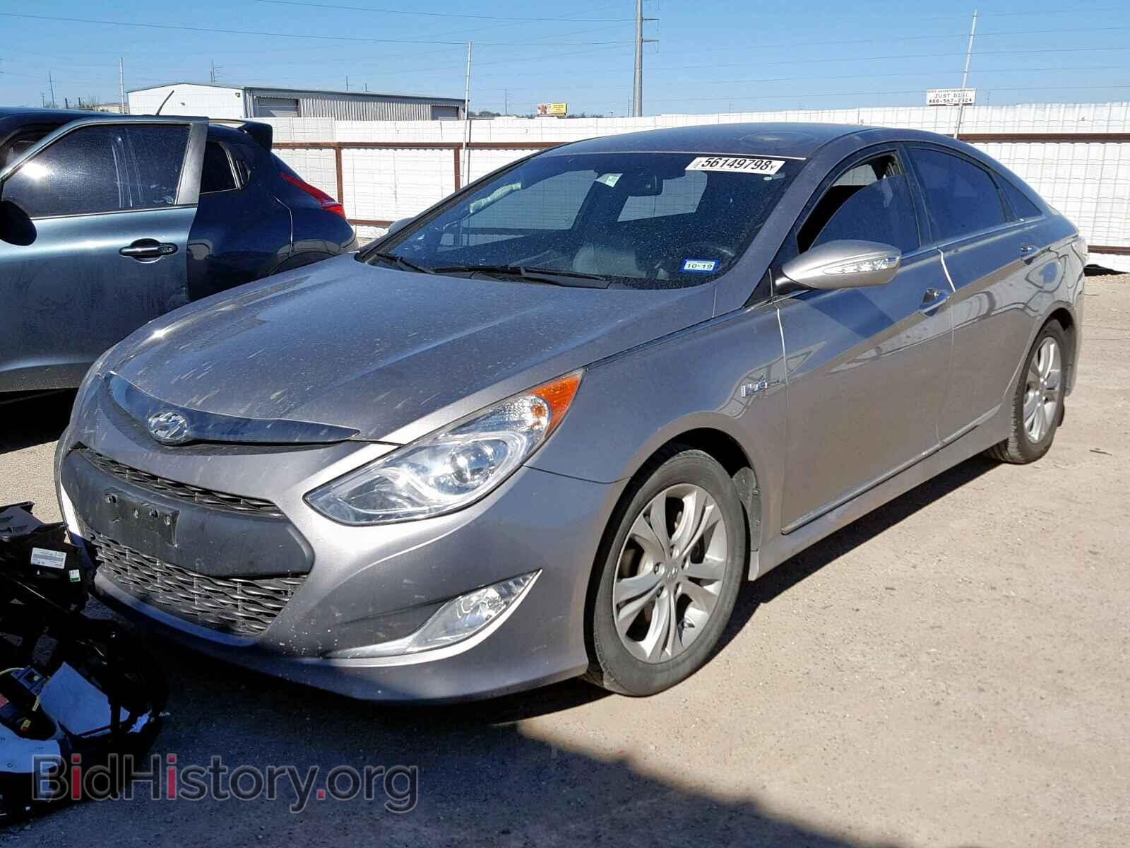 2012 HYUNDAI SONATA - VIN: KMHEC4A42CA037261 - Фото 2