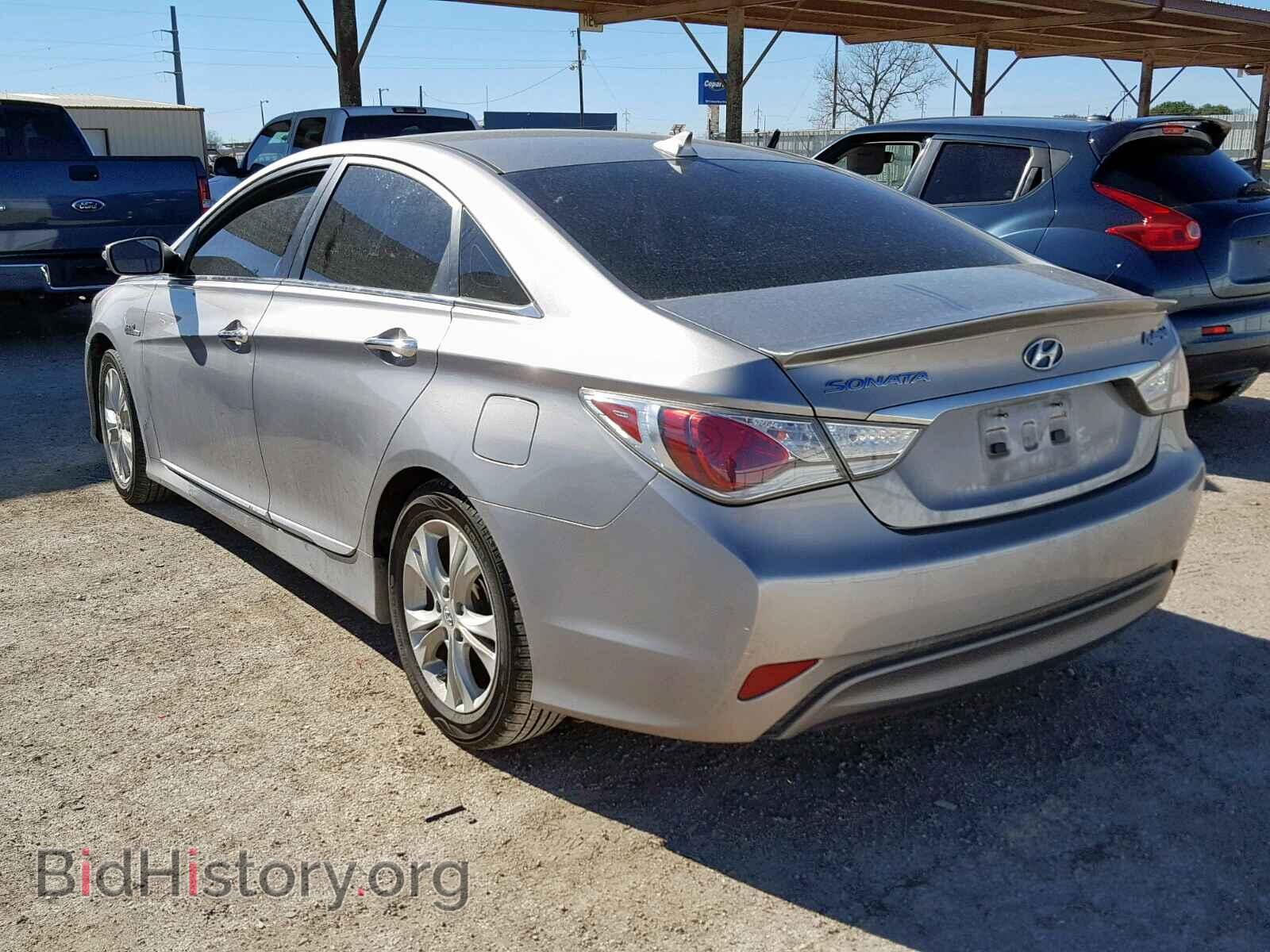 2012 HYUNDAI SONATA - VIN: KMHEC4A42CA037261 - Фото 3