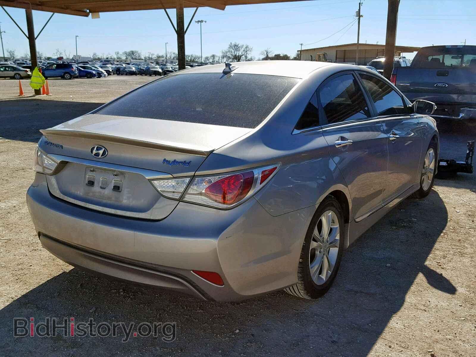 2012 HYUNDAI SONATA - VIN: KMHEC4A42CA037261 - Фото 4