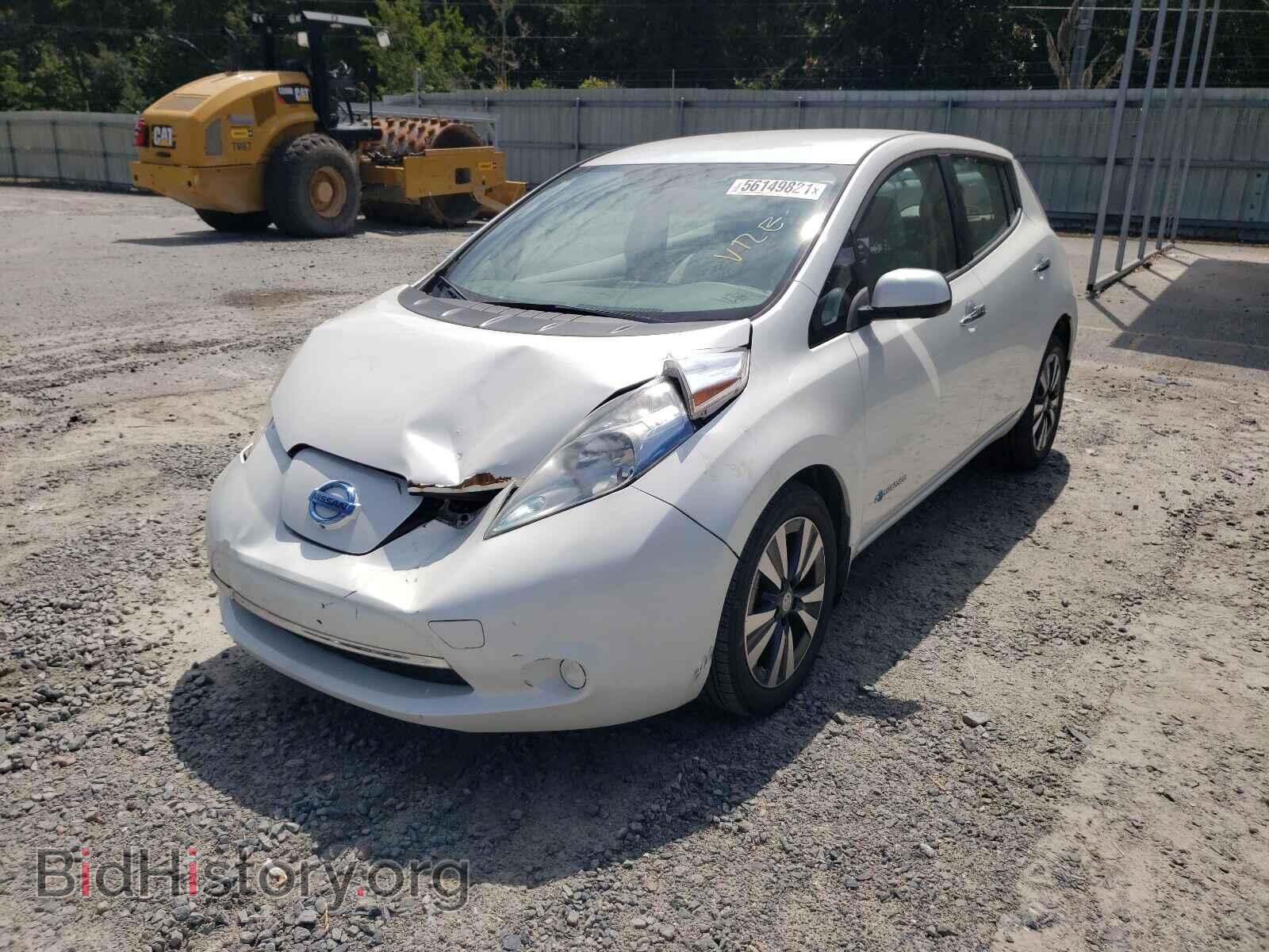 2015 NISSAN LEAF - VIN: 1N4AZ0CP3FC334121 - Фото 2