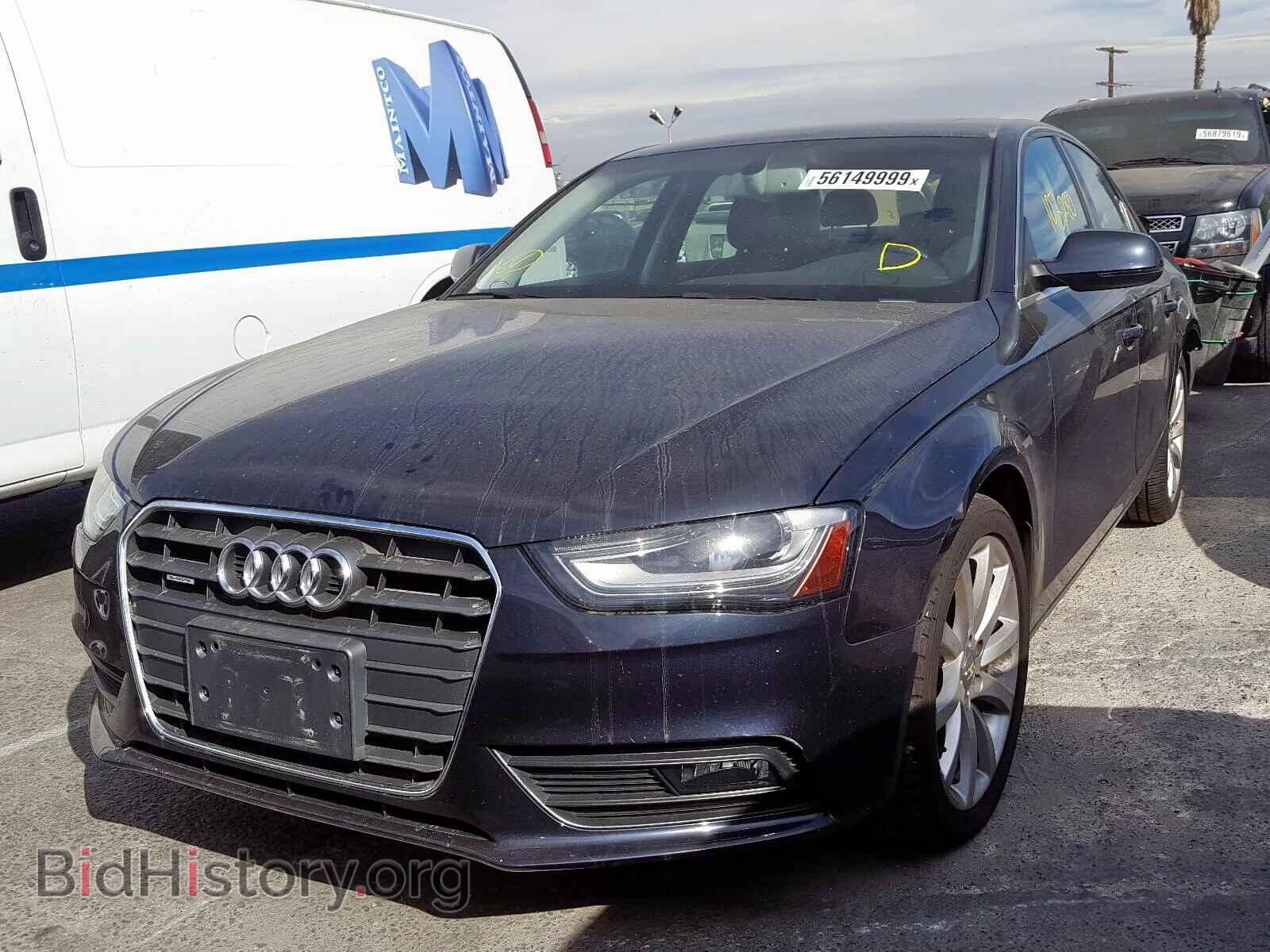 2013 AUDI A4 - VIN: WAUFFAFL3DN042457 - Photo 2