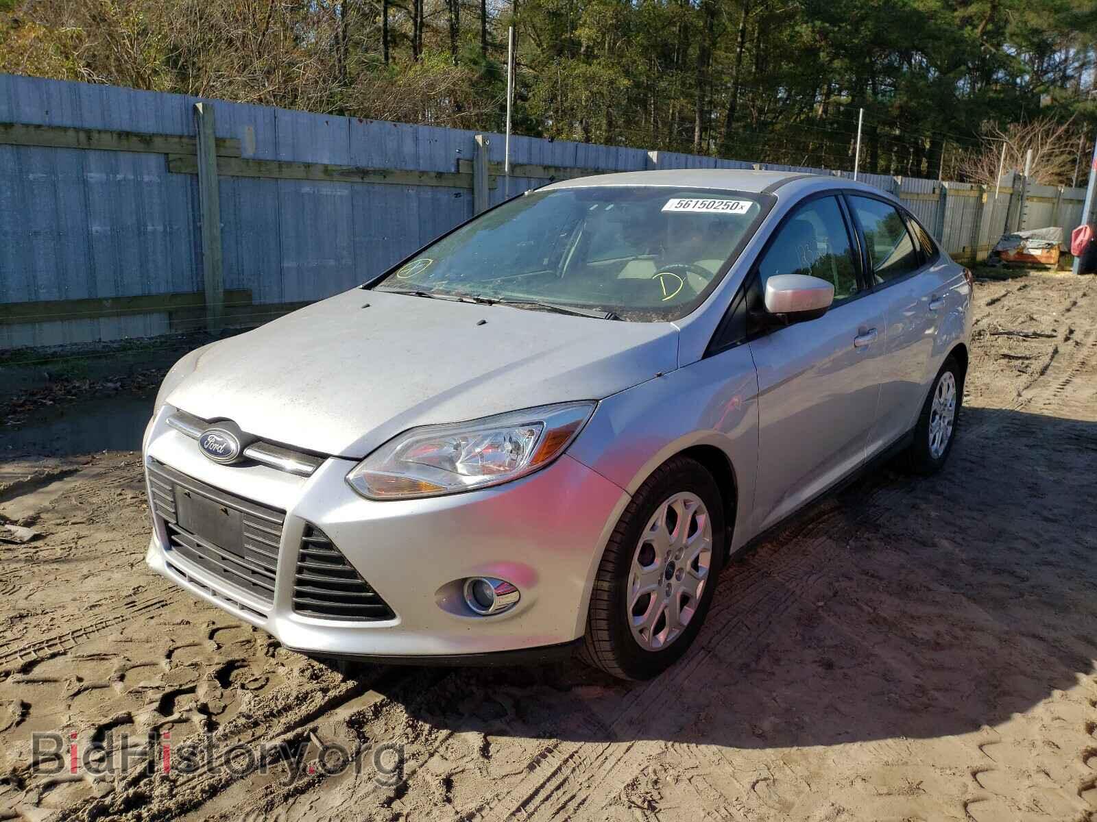 2012 FORD FOCUS - VIN: 1FAHP3F28CL346492 - Фото 2