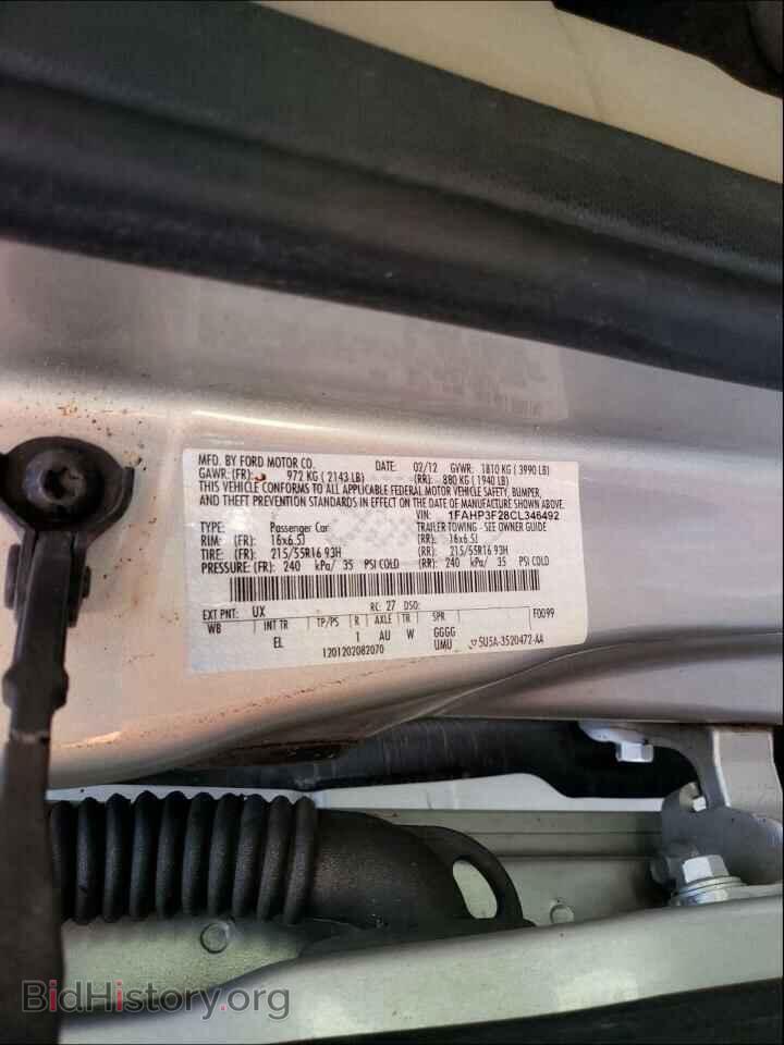 2012 FORD FOCUS - VIN: 1FAHP3F28CL346492 - Фото 10