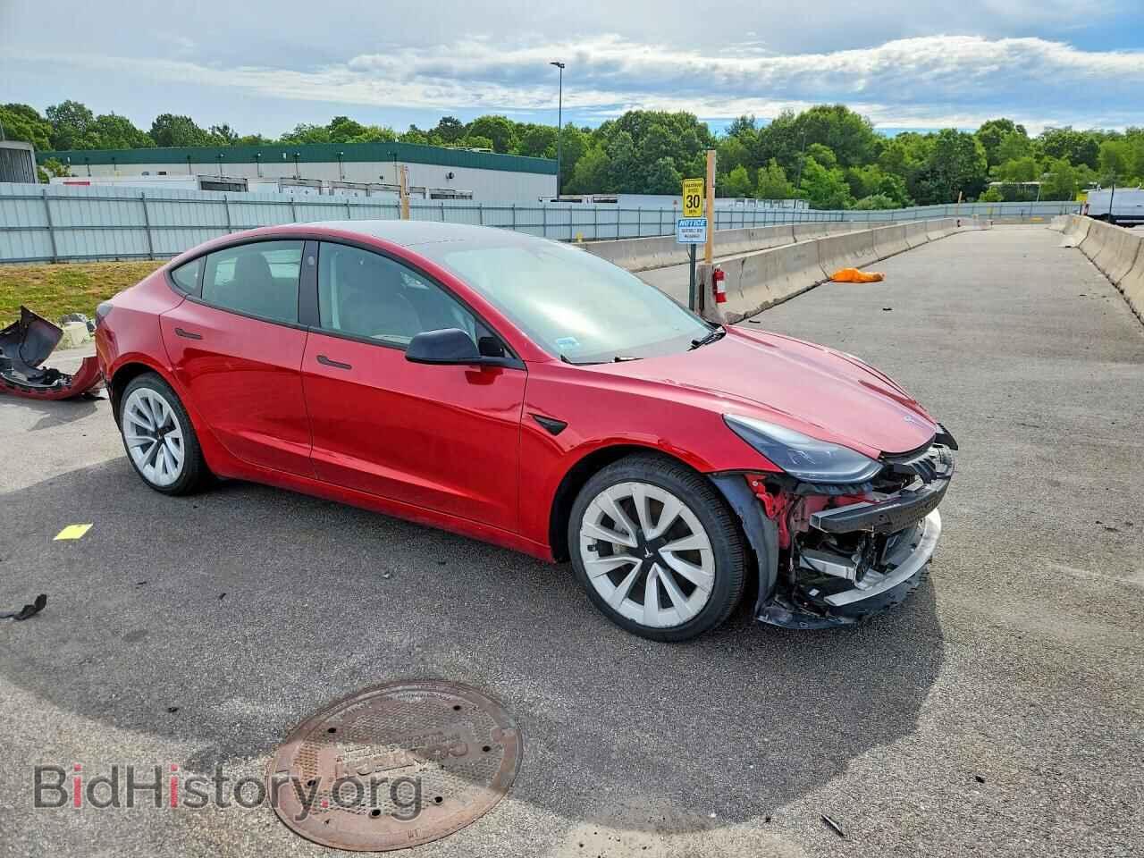 2022 TESLA MODEL 3 - VIN: 5YJ3E1EA6NF291151 - Фото 4