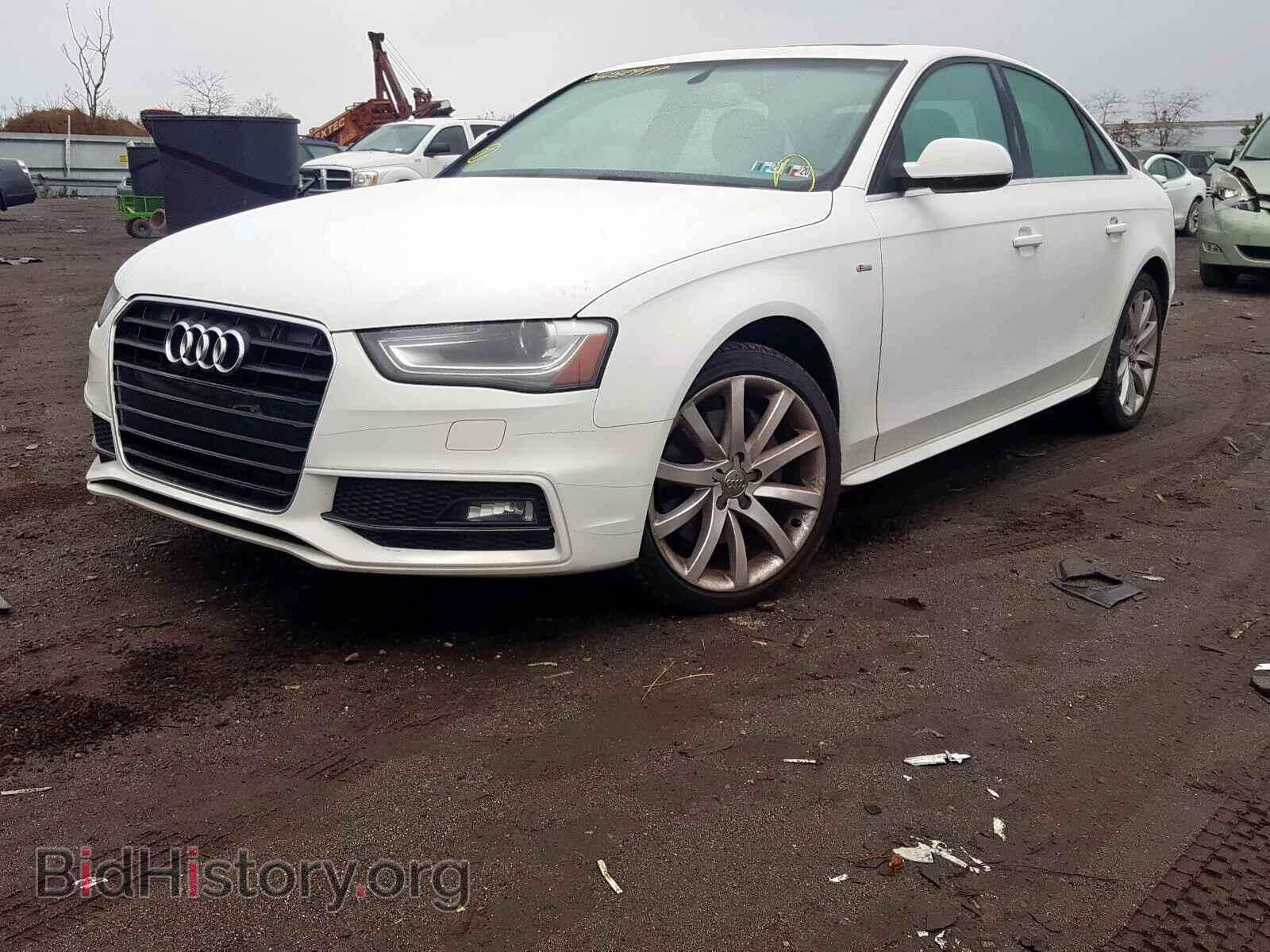 2014 AUDI A4 - VIN: WAUBFAFL4EN026882 - Фото 2