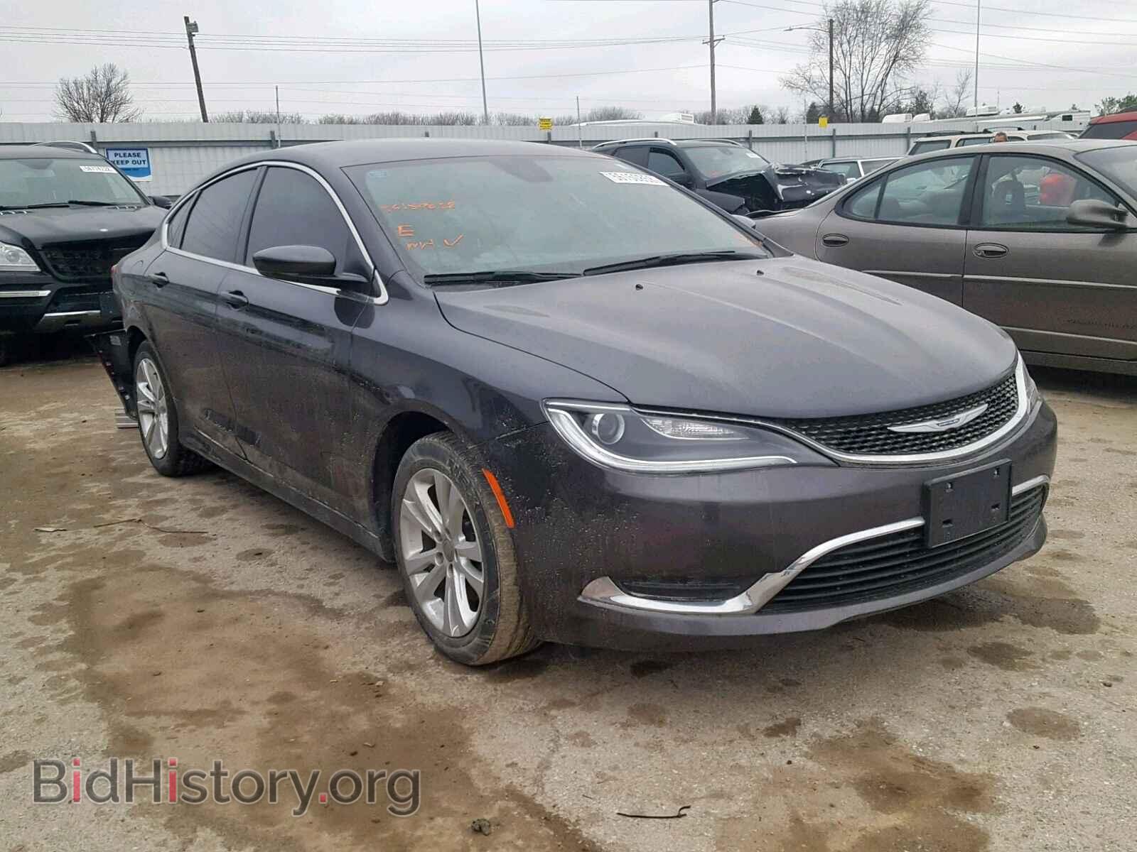 Фотография 1C3CCCAB8GN144256 - CHRYSLER 200 2016