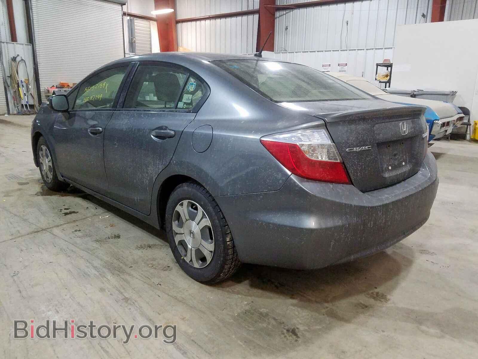 2012 HONDA CIVIC - VIN: JHMFB4F36CS009354 - Photo 3