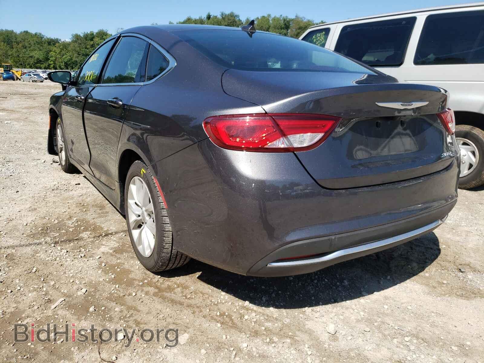 2015 CHRYSLER 200 - VIN: 1C3CCCCB5FN568036 - Фото 3