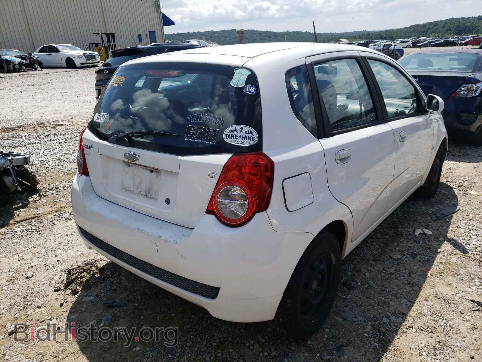 2009 CHEVROLET AVEO - VIN: KL1TD66E49B651745 - Фото 4