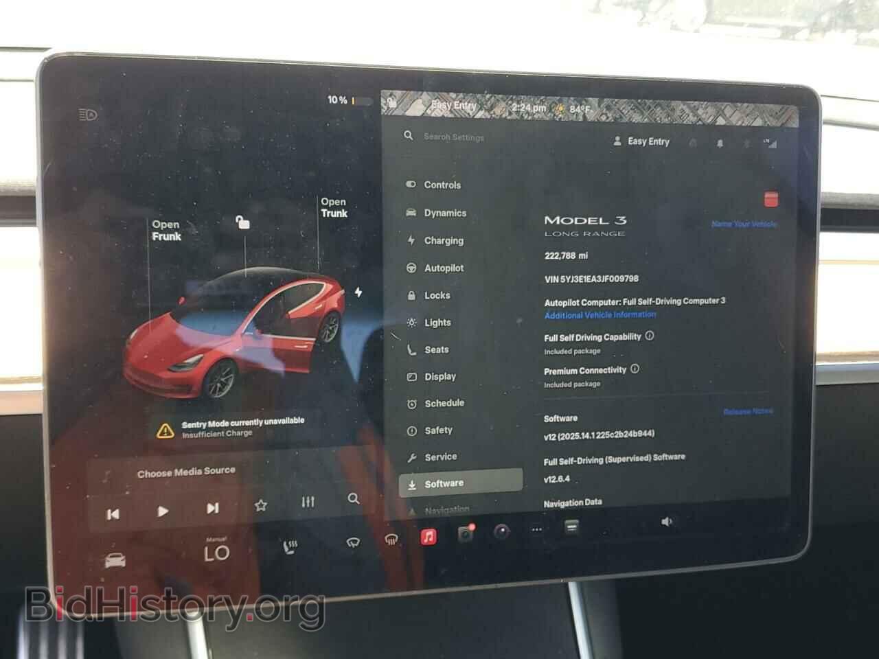 2018 TESLA MODEL 3 - VIN: 5YJ3E1EA3JF009798 - Photo 9