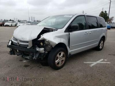 2010 Dodge CARAVAN SE, серебристый — VIN 2D4RN4DE7AR143561, Copart