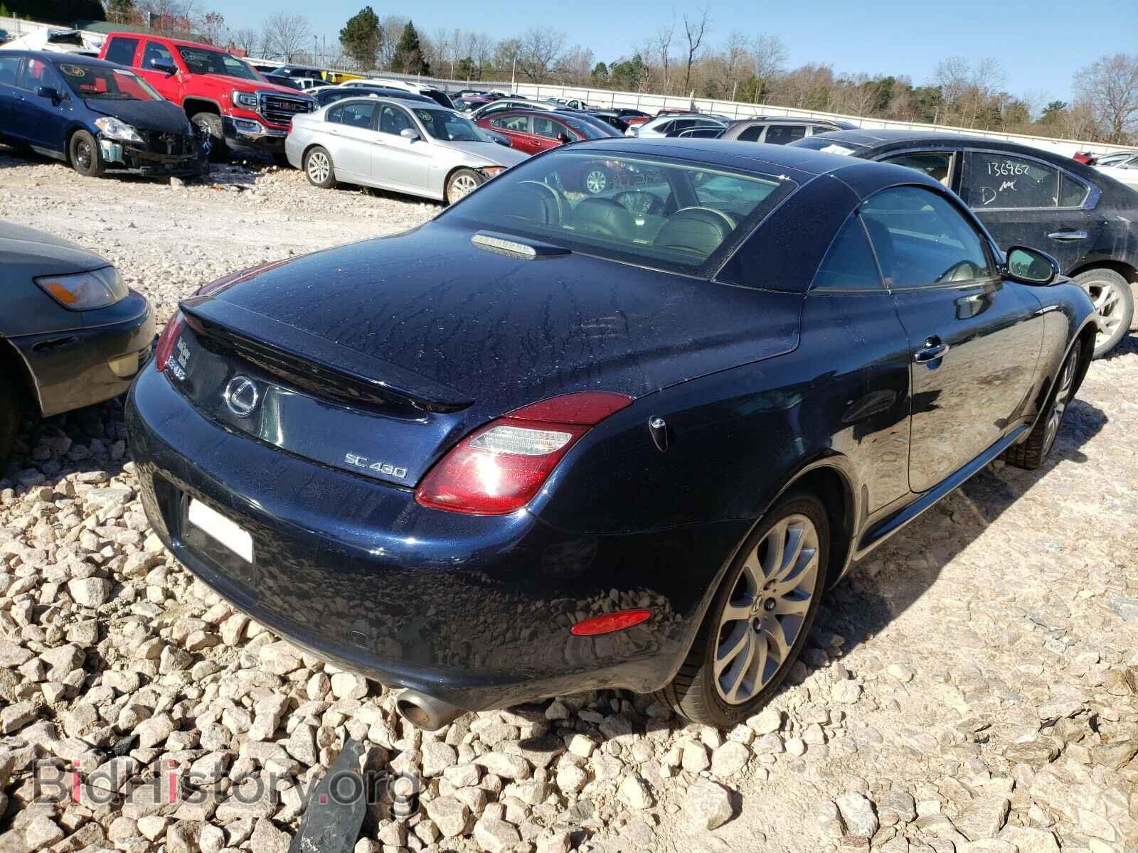 2008 LEXUS SC430 - VIN: JTHFN45Y989016754 - Фото 4