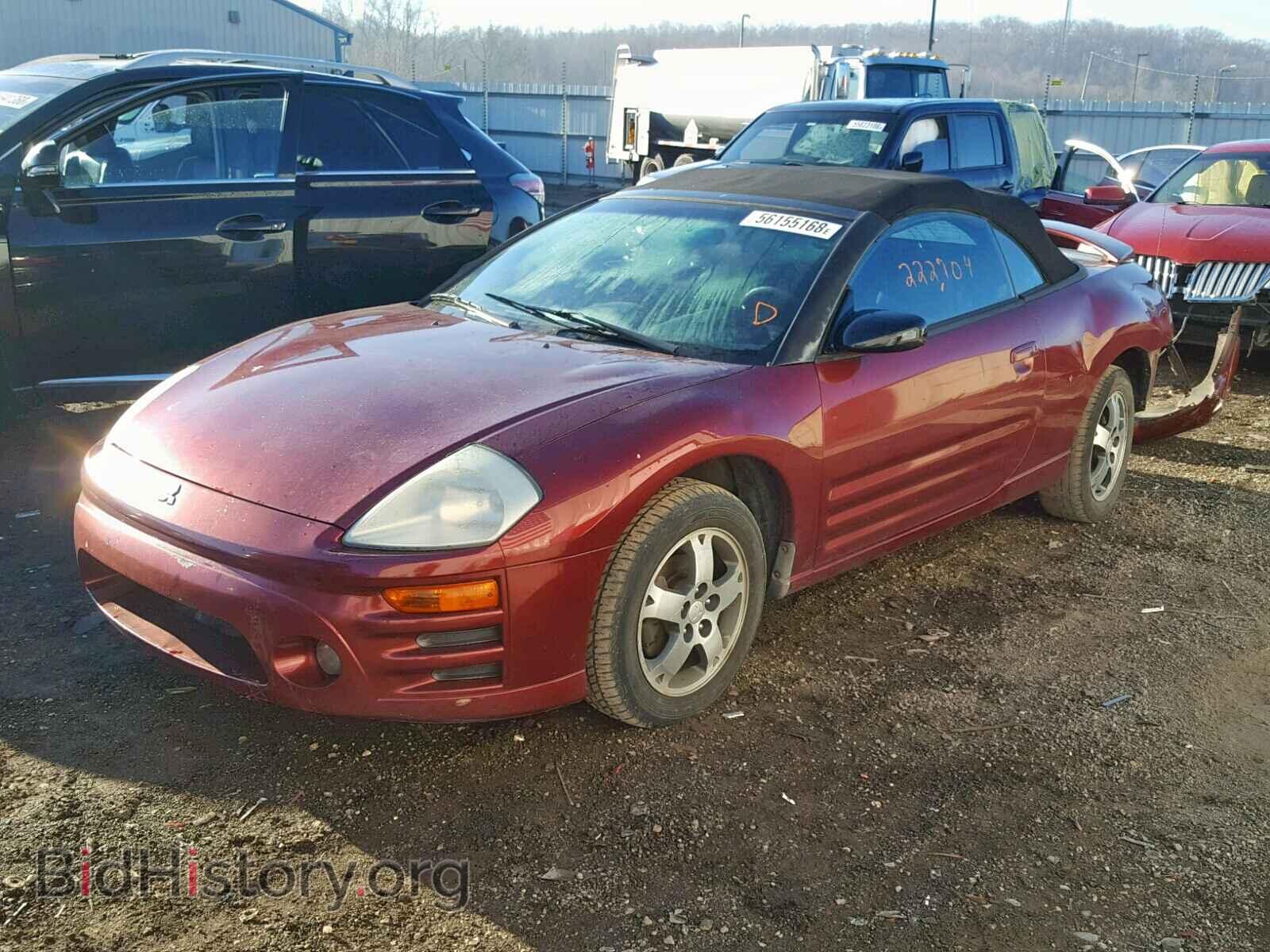 2004 MITSUBISHI ECLIPSE - VIN: 4A3AE45G24E037401 - Photo 2