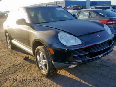 2004 Porsche CAYENNE S, черный — VIN WP1AB29P14LA76694, Copart