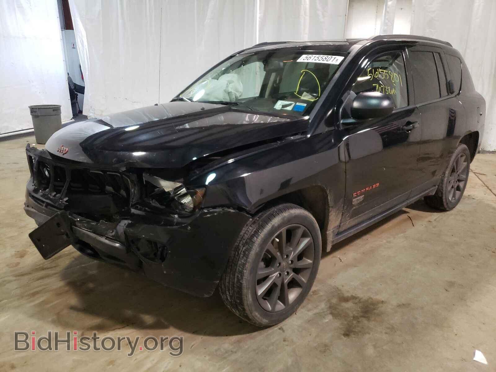 2016 JEEP COMPASS - VIN: 1C4NJDBB5GD785434 - Фото 2
