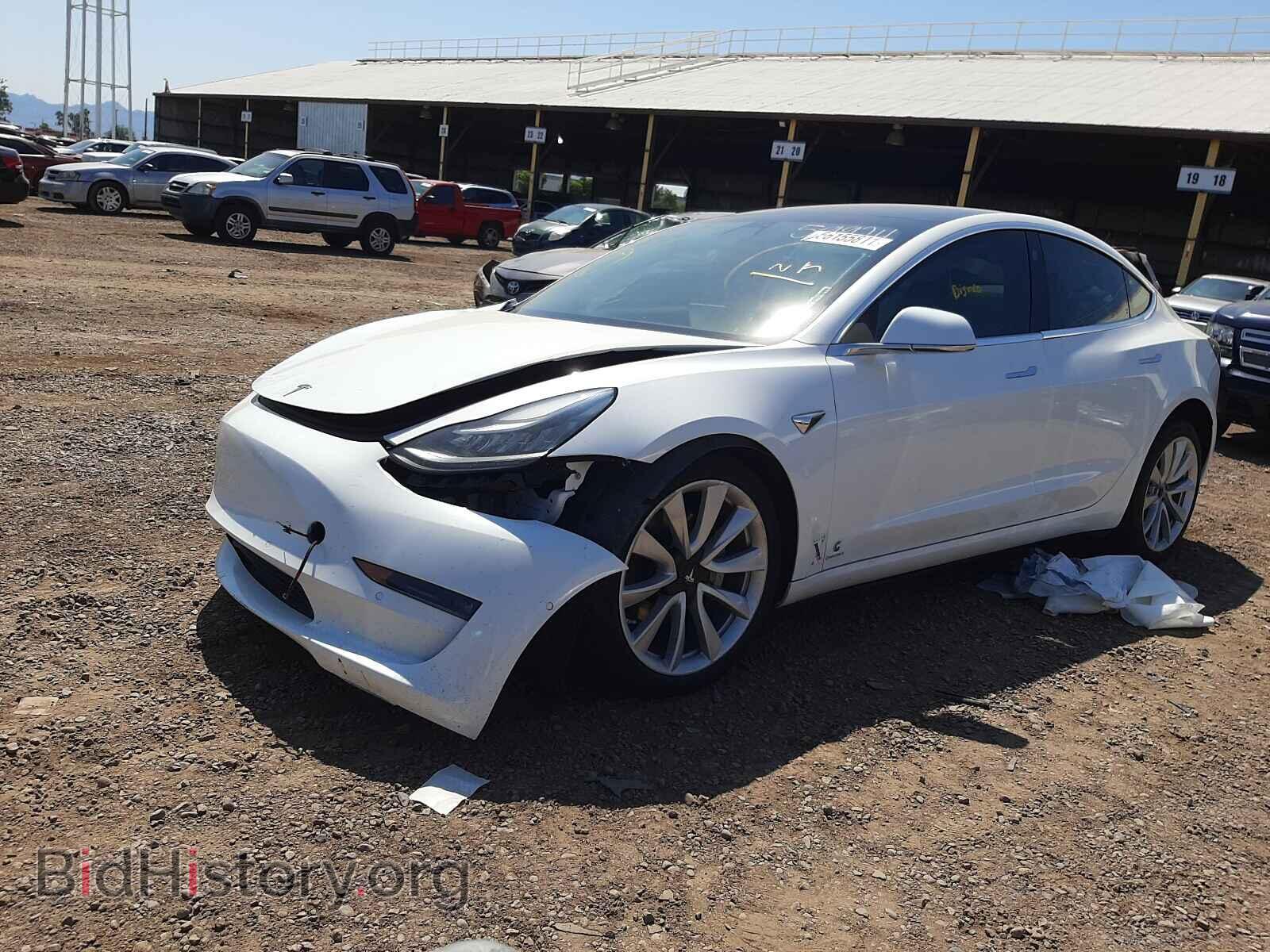 2018 TESLA MODEL 3 - VIN: 5YJ3E1EB3JF135460 - Фото 2