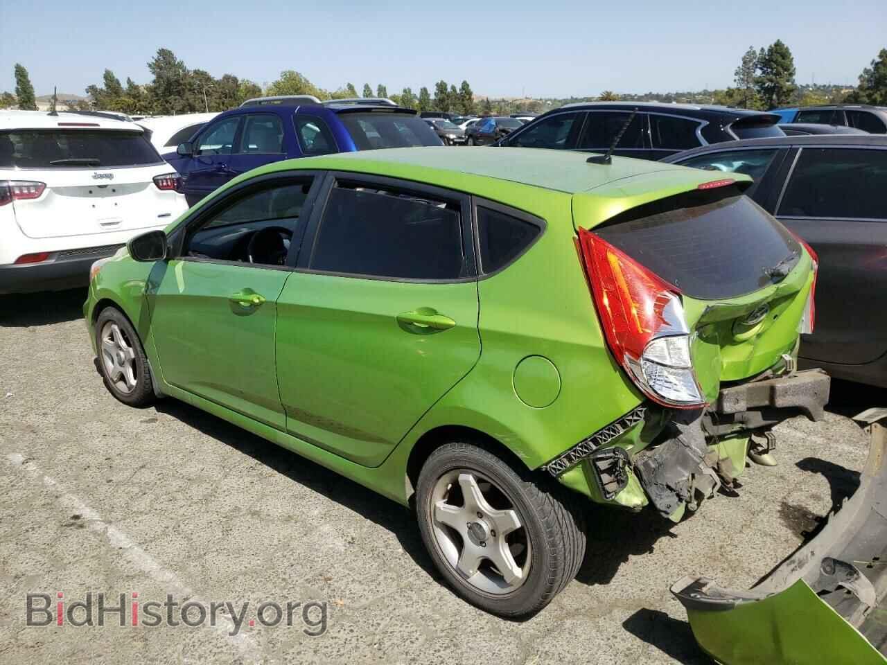 2014 HYUNDAI ACCENT - VIN: KMHCU5AE1EU185261 - Фото 2