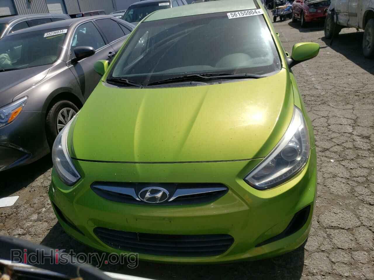 2014 HYUNDAI ACCENT - VIN: KMHCU5AE1EU185261 - Фото 5