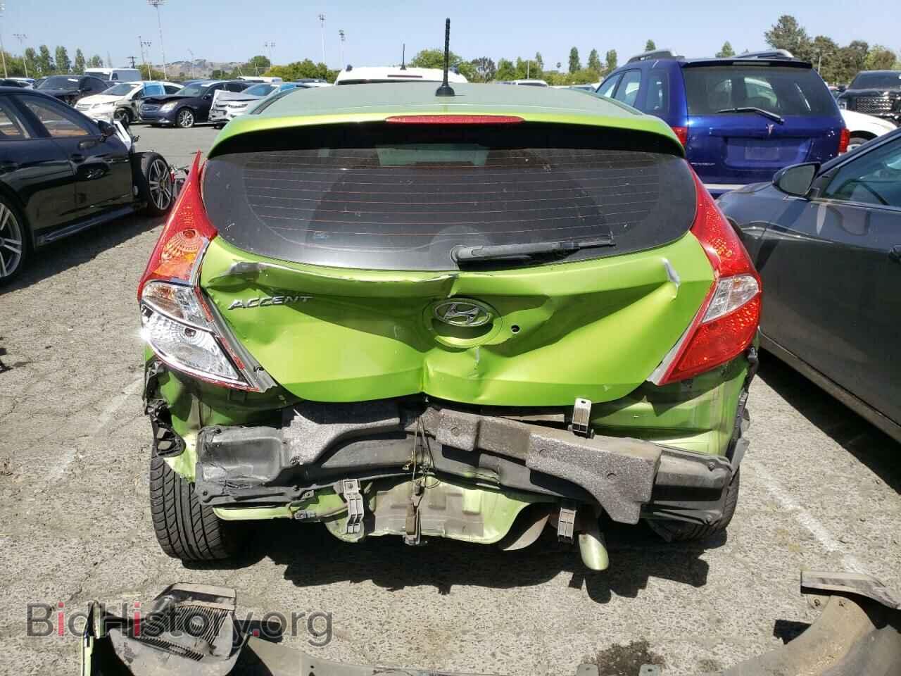 2014 HYUNDAI ACCENT - VIN: KMHCU5AE1EU185261 - Фото 6