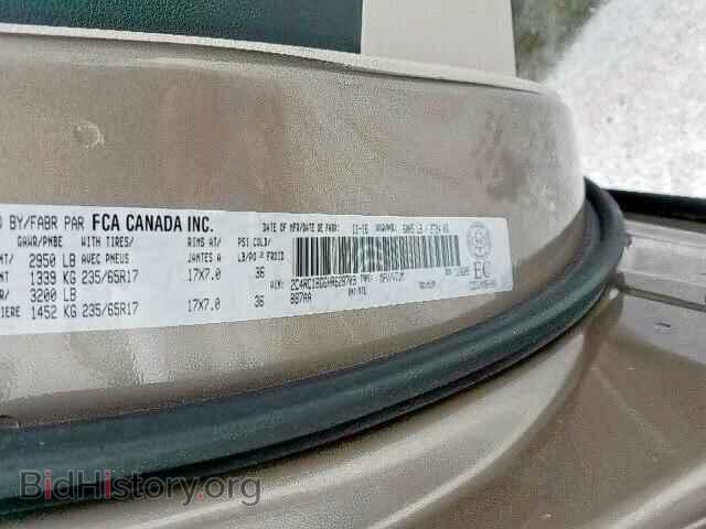 2017 CHRYSLER PACIFICA T - VIN: 2C4RC1BG6HR628709 - Photo 9