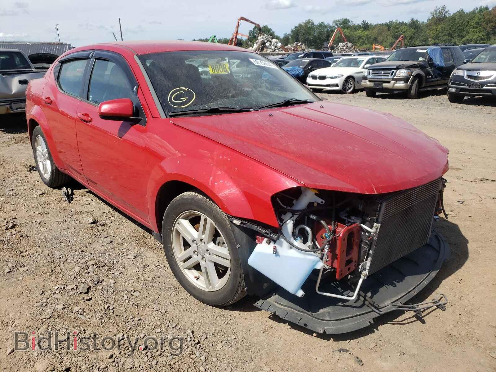 Photo 1C3CDZCB4CN198953 - DODGE AVENGER 2012