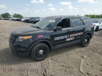 2015 Ford EXPLORER Police Interceptor, черный — VIN 1FM5K8AR2FGA56674, Copart