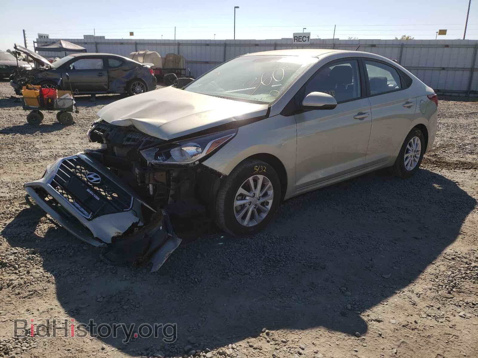 2018 HYUNDAI ACCENT - VIN: 3KPC24A32JE024834 - Фото 2