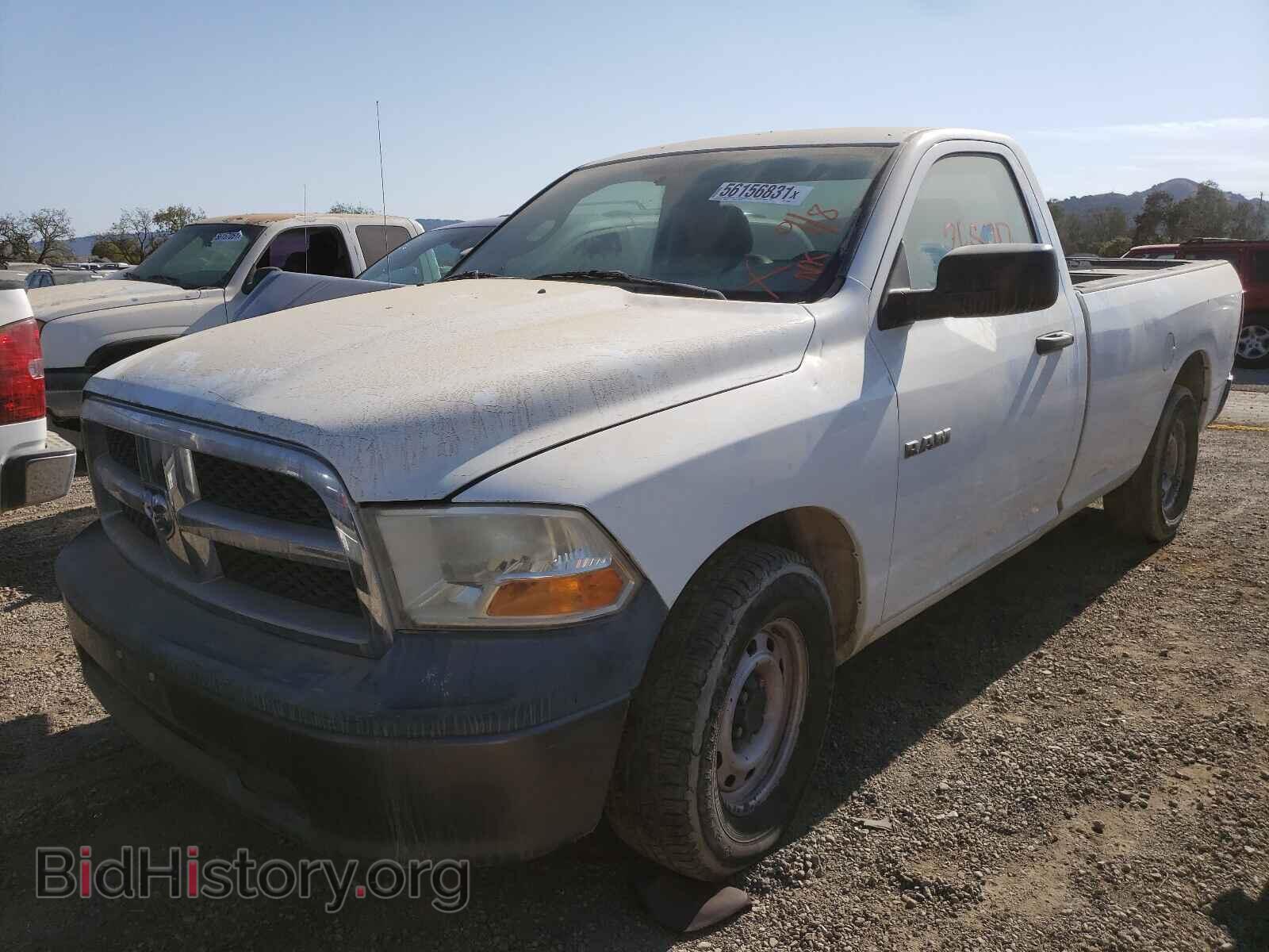 2010 DODGE RAM 1500 - VIN: 3D7JB1EK7AG106320 - Фото 2