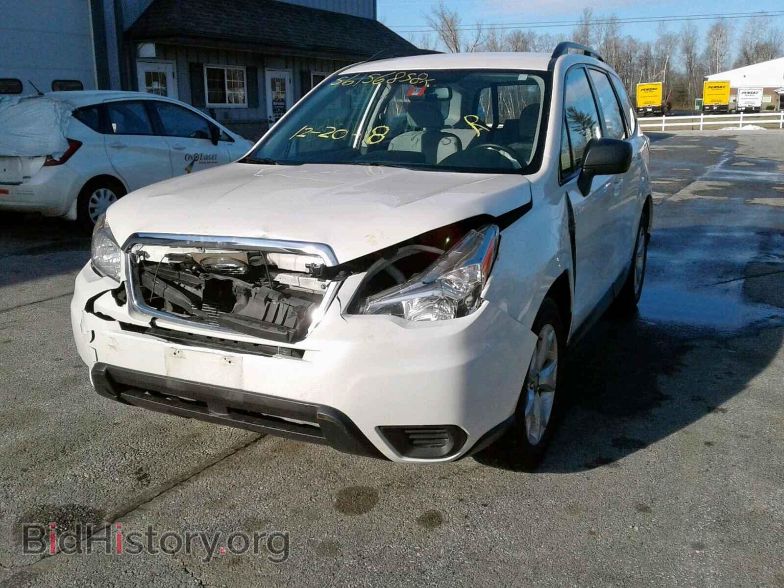 2016 SUBARU FORESTER - VIN: JF2SJABC9GH460564 - Фото 2