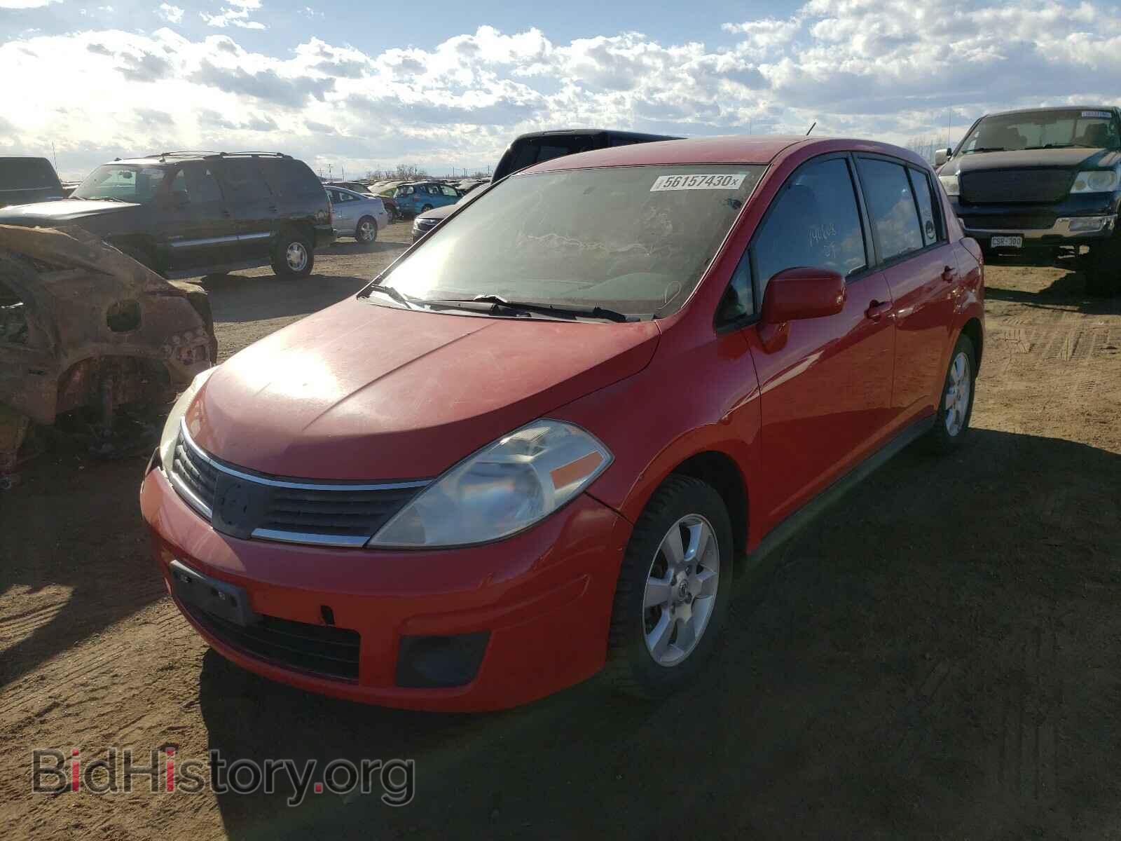 2007 NISSAN VERSA - VIN: 3N1BC13E37L383705 - Фото 2