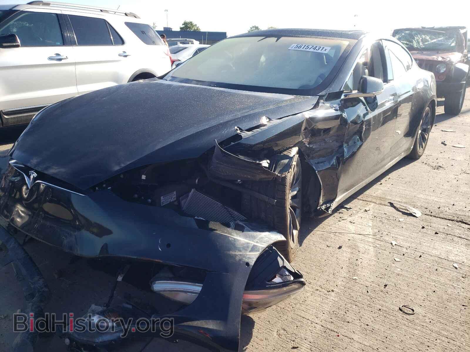 2017 TESLA MODEL S - VIN: 5YJSA1E21HF231539 - Фото 2