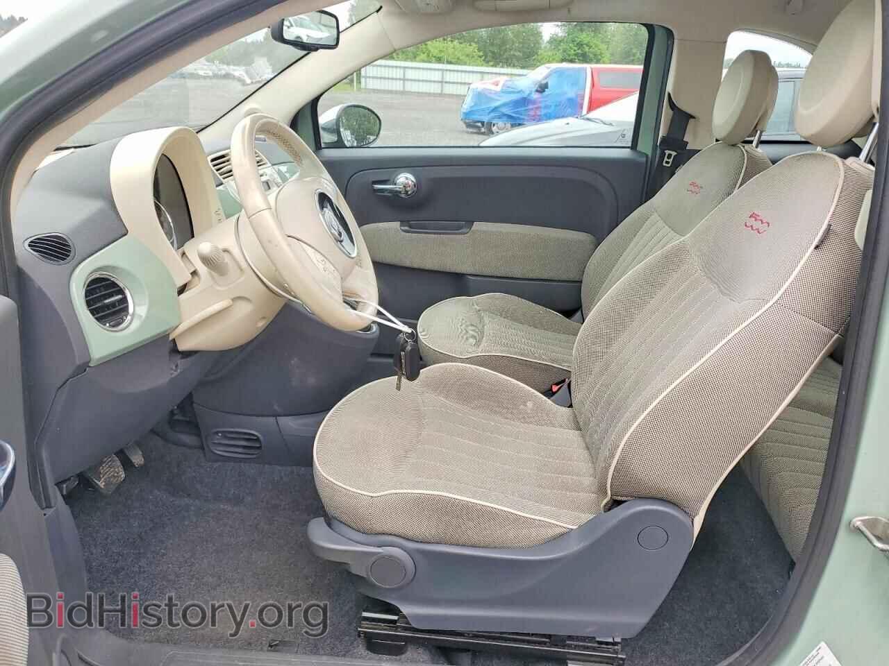 2012 FIAT 500 - VIN: 3C3CFFCR7CT145122 - Фото 7