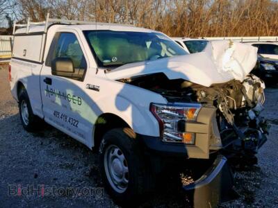 2017 Ford F150, белый — VIN 1FTMF1C85HKE05424, Copart